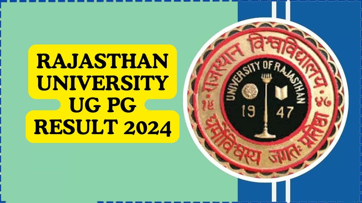 Rajasthan University UG PG Result 2024