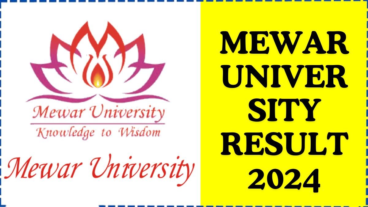 Mewar University Result 2024