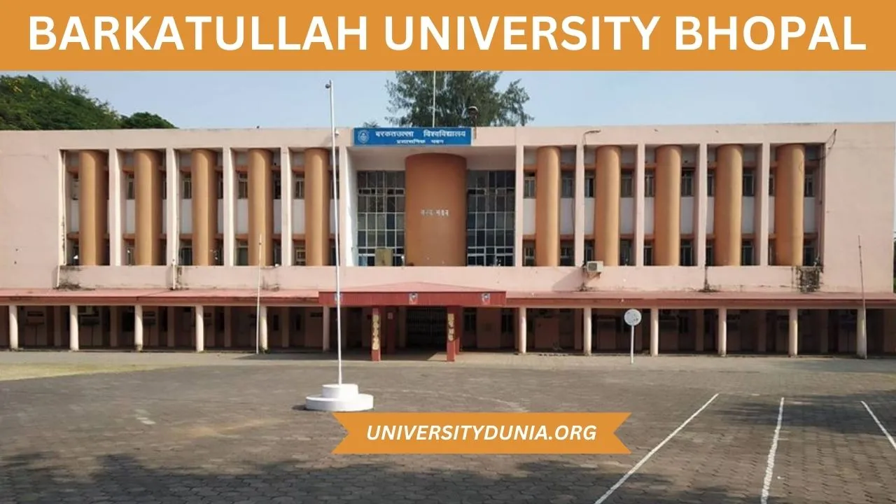 Barkatullah University Bhopal {BU}, Admission 2024, Corses, Placement, Cut off