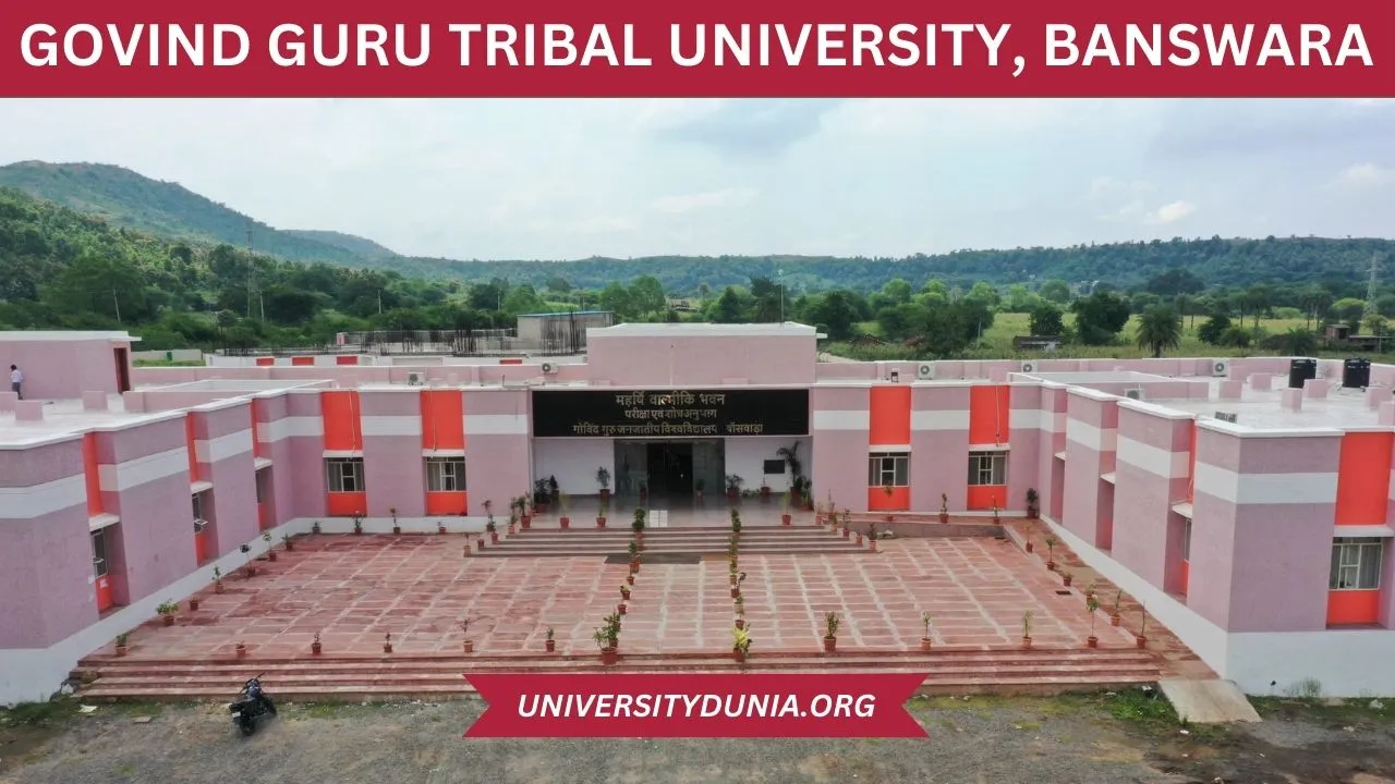 Govind Guru Tribal University [GGTU], Banswara - Course & Fees Details