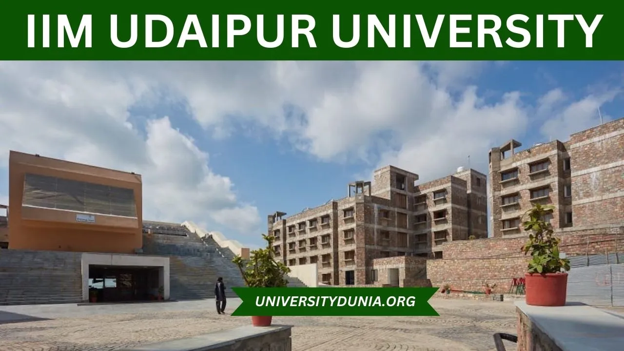 IIM Udaipur University - Admissions 2024, Courses, Fees, Placements