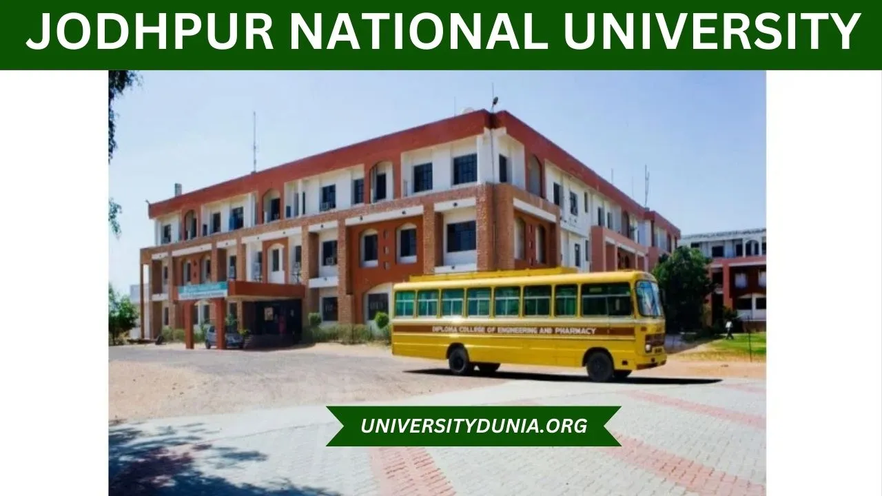 Jodhpur National University Jodhpur: Admission 2024, Courses, Placement