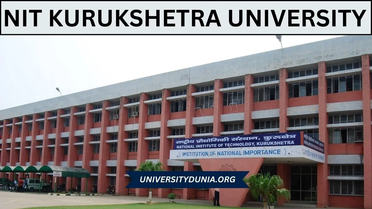 NIT Kurukshetra University, Haryana - Admission 2024, Placement, Cut off