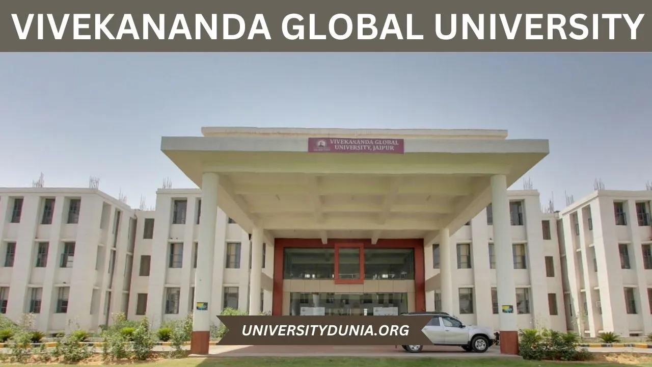 Vivekananda Global University Jaipur, Admission Process